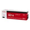 Canon 067 H - Gran capacidad - magenta - original - cartucho de tóner - para i-SENSYS LBP631CW, LBP633Cdw