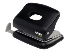 Rapid Eco - Perforadora - 20 hojas / 2 mm - metal, plástico ABS - negro
