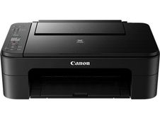 Canon PIXMA TS3350 - Impresora multifunción - color - chorro de tinta - 216 x 297 mm (original) - A4/Legal (material) - hasta 7.7 ipm (impresión) - 60 hojas - USB 2.0, Wi-Fi(n) - negro
